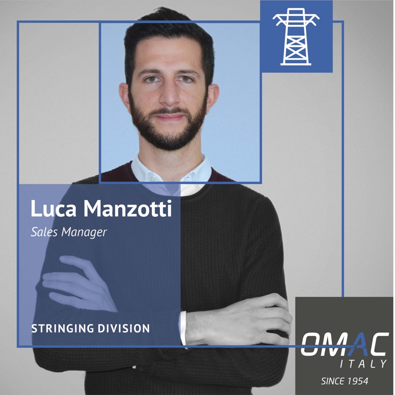 OMAC TEAM: LUCA MANZOTTI - SALES MANAGER